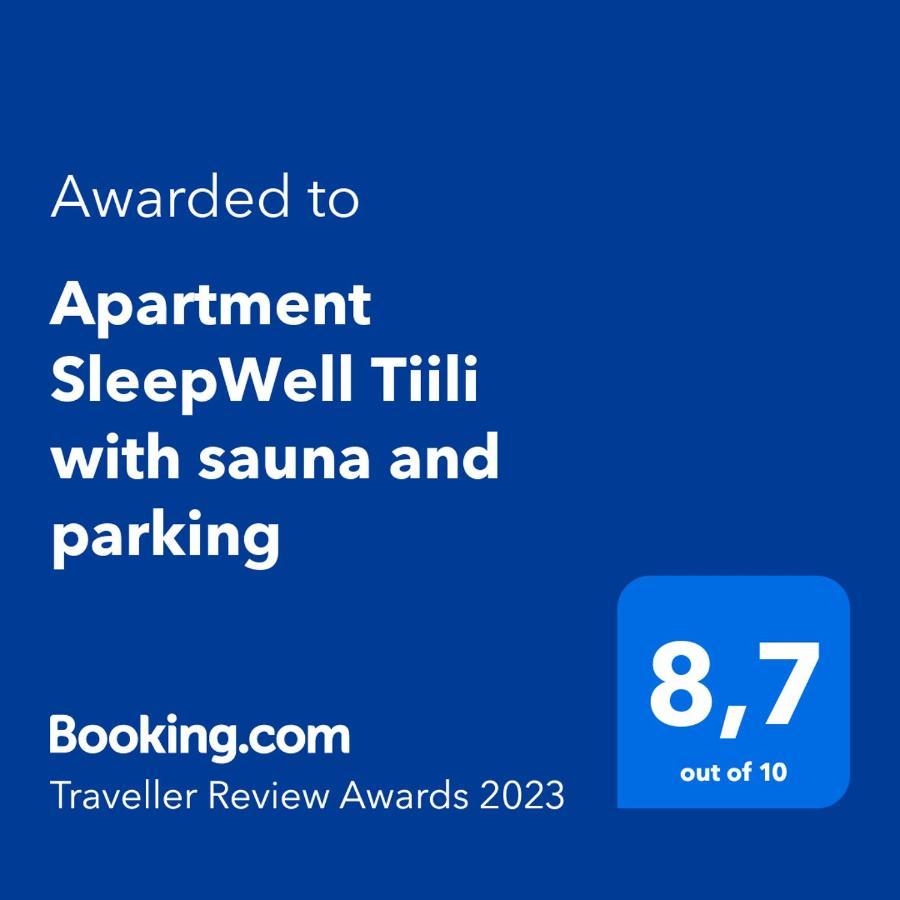 Apartment Sleepwell Tiili With Private Sauna And Parking Турку Экстерьер фото